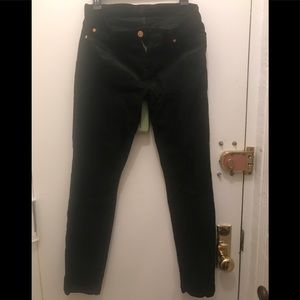 7 for All Mankind Skinny Hunter Green Corduroys